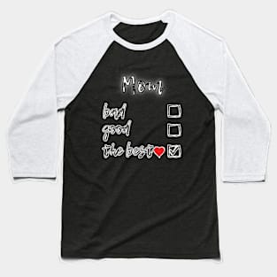 Mom love the best Baseball T-Shirt